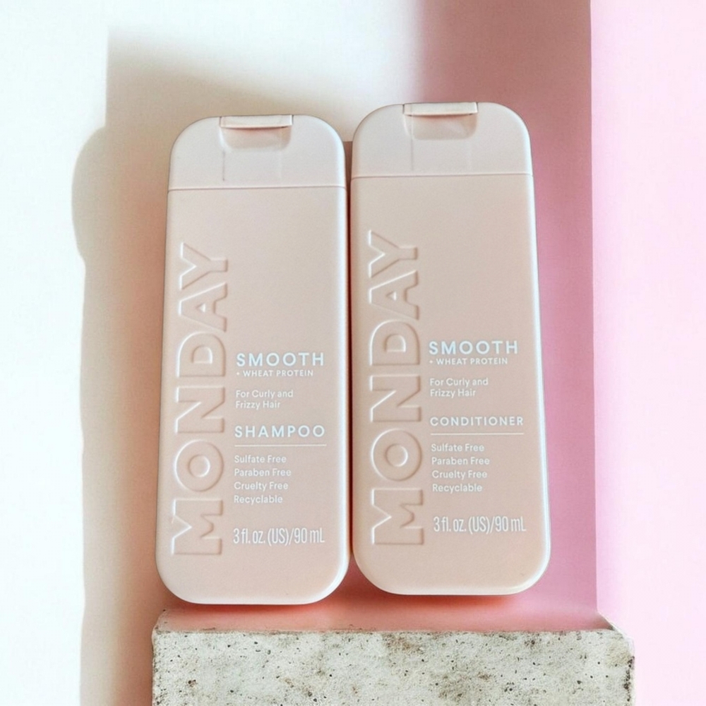 MONDAY Smooth Shampoo & Conditioner Set 3oz